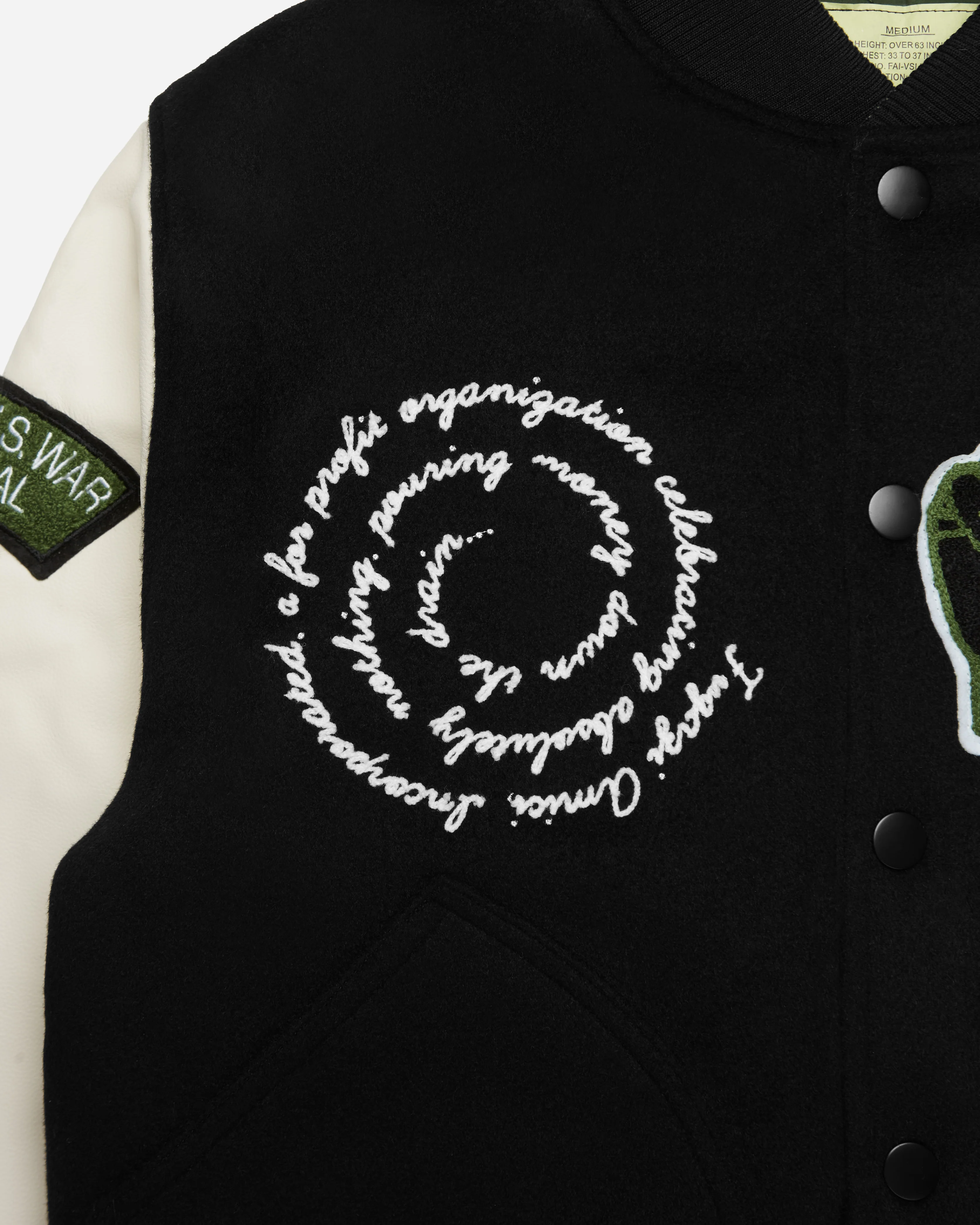 "Veblen" Reversible Varsity Jacket - Image 2
