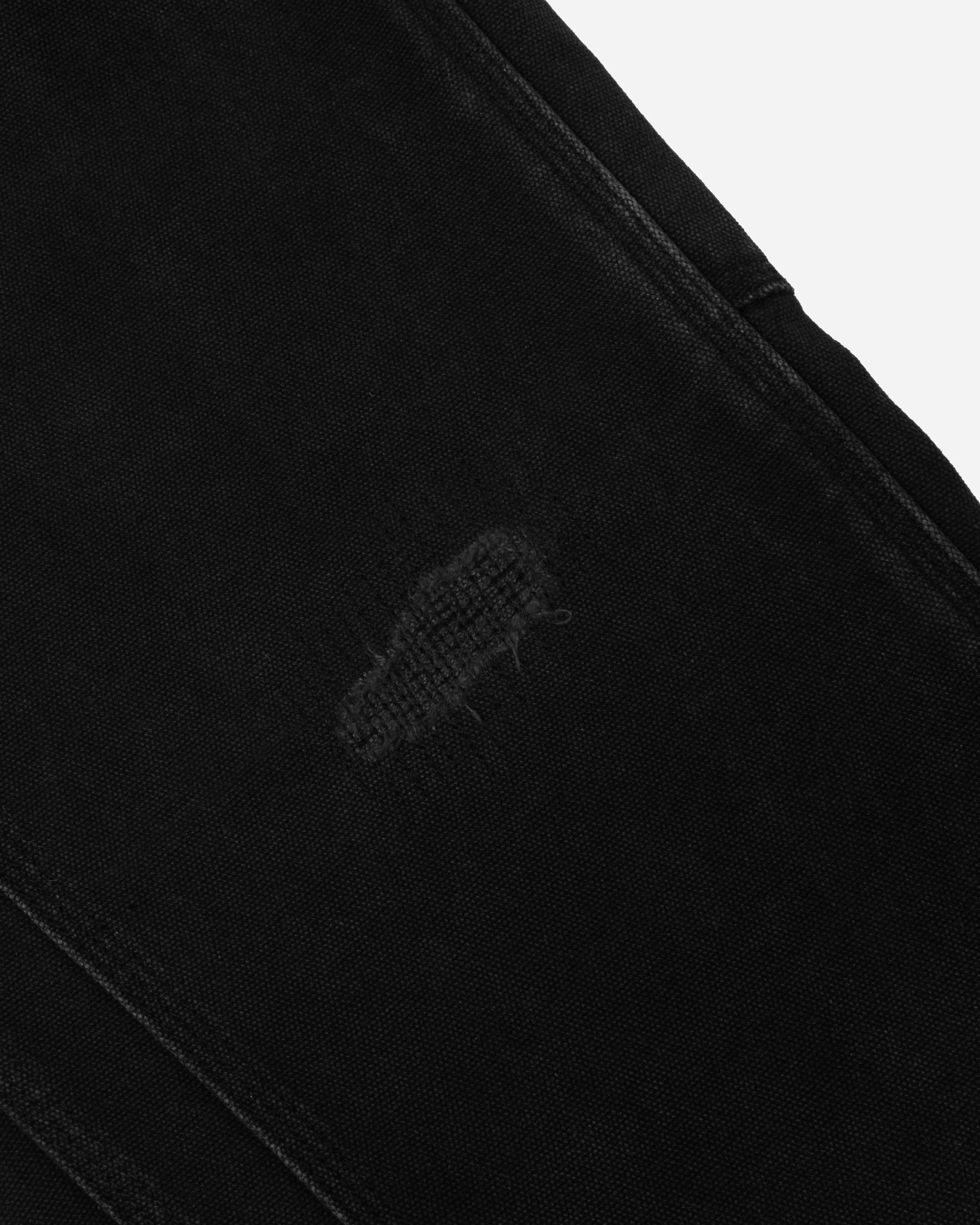 Washed Double Knee Work Pant Black - Image 3