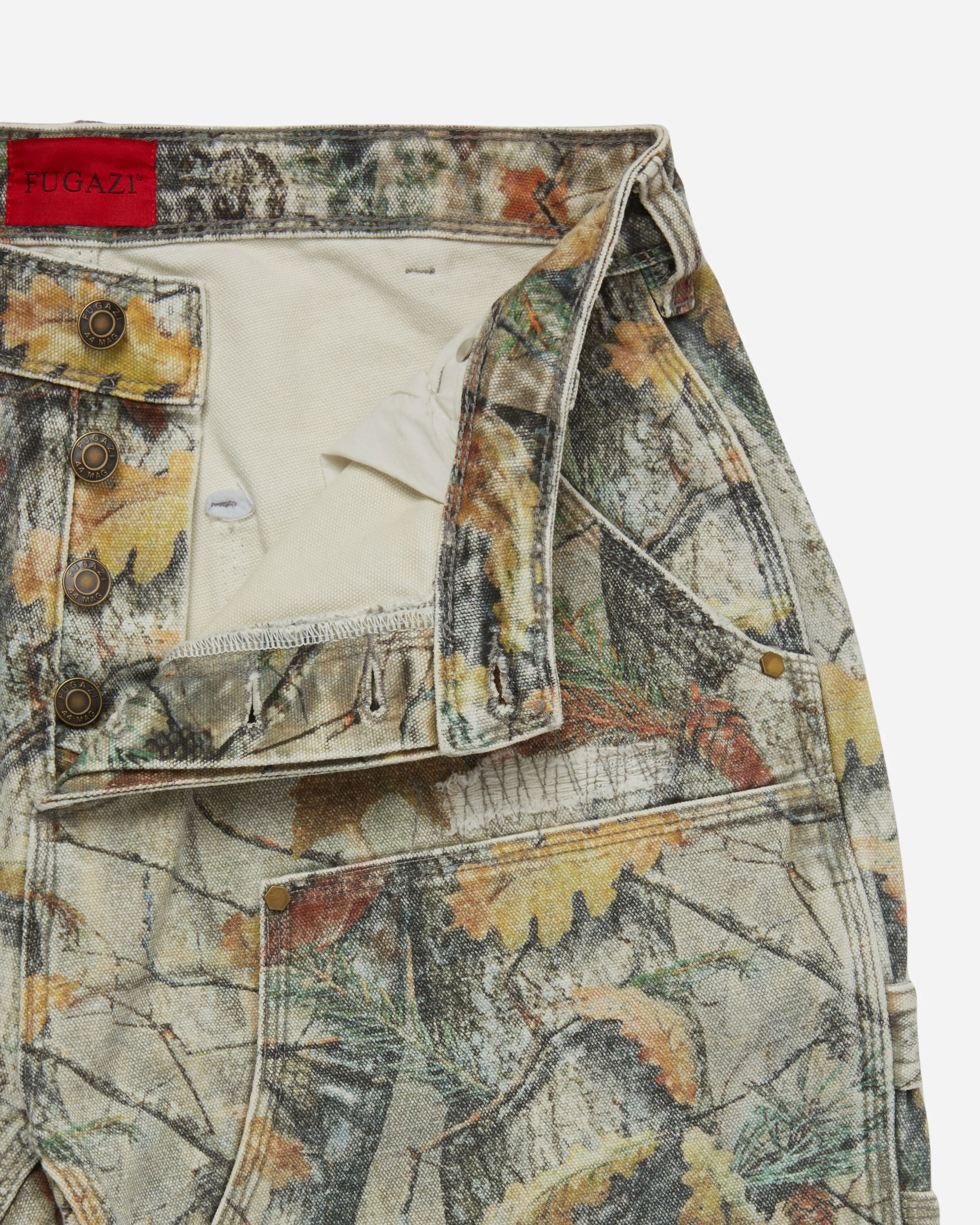 Washed Double Knee Work Pant Tree Camo - Image 2