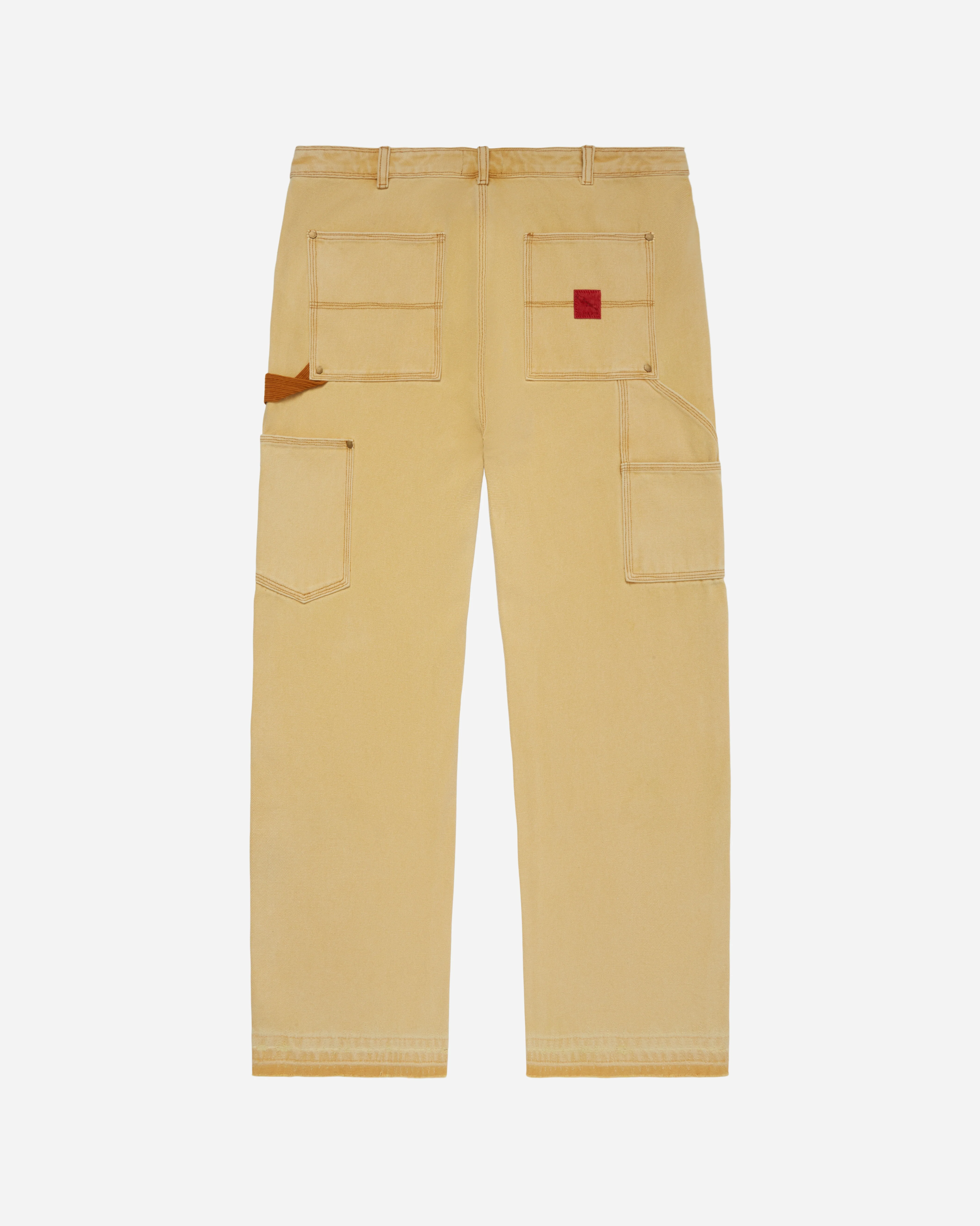Washed Double Knee Work Pant Tan - Image 5
