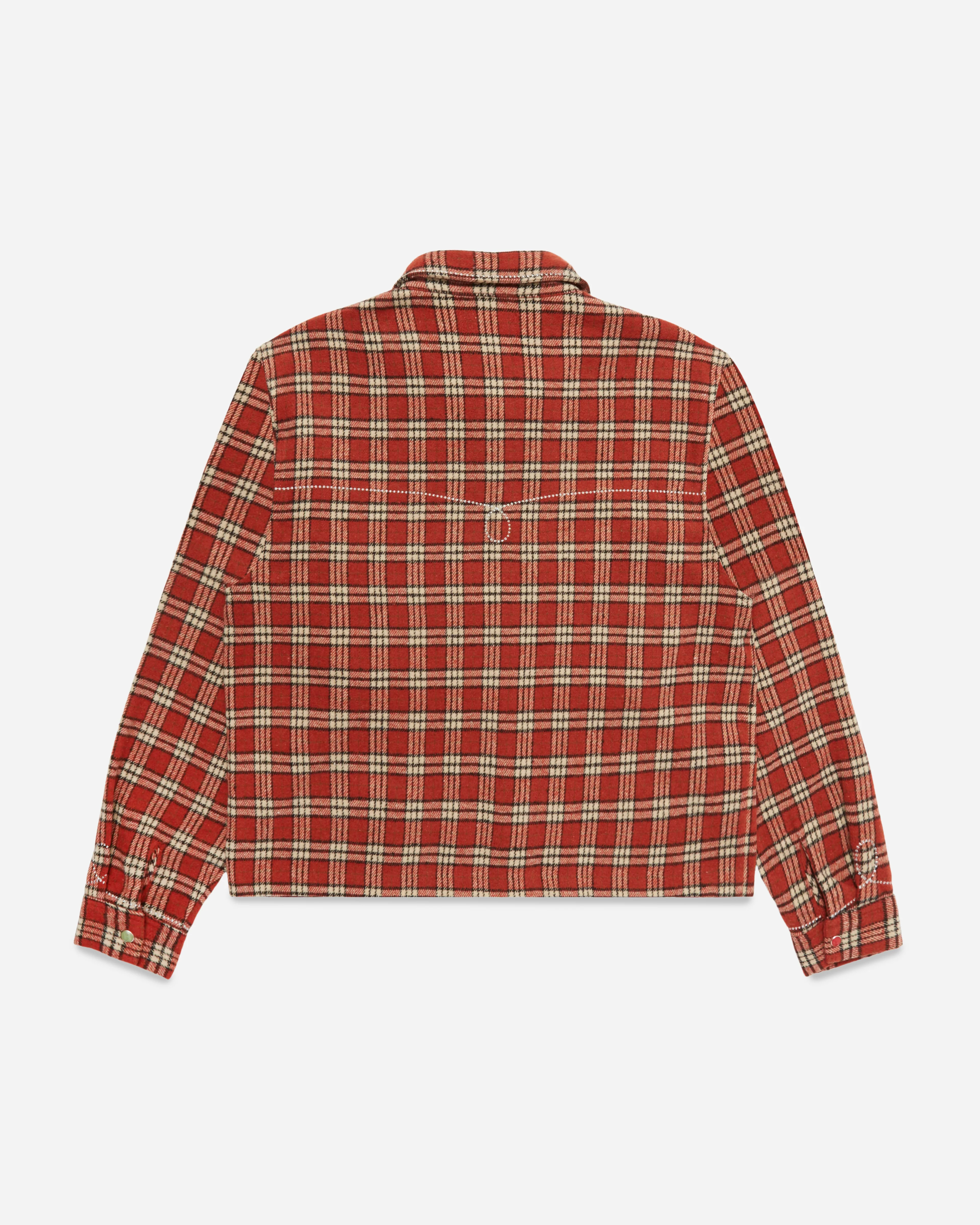 Stone Snap Flannel Red - Image 4