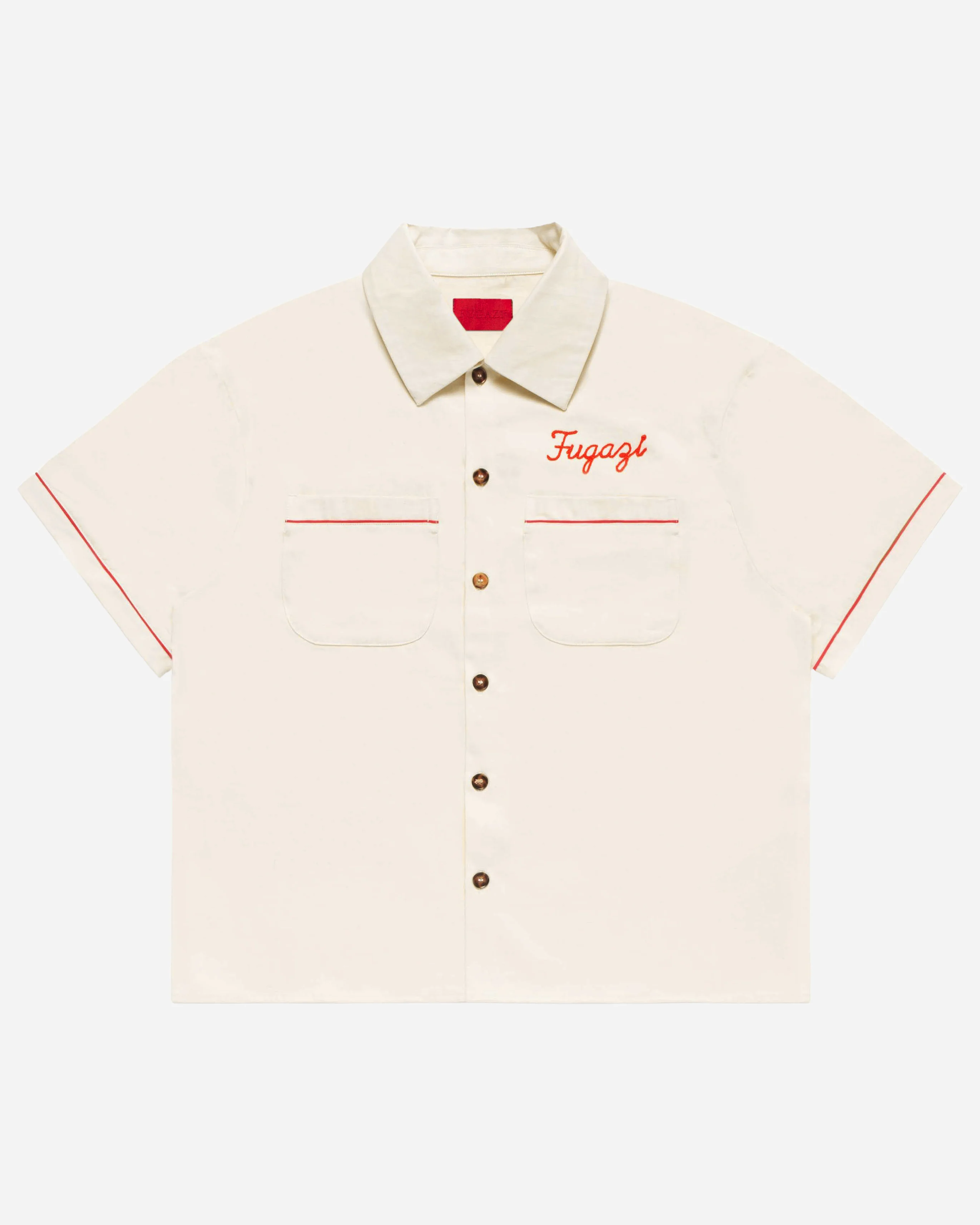 Willful Infringement Bowling Shirt Cream
