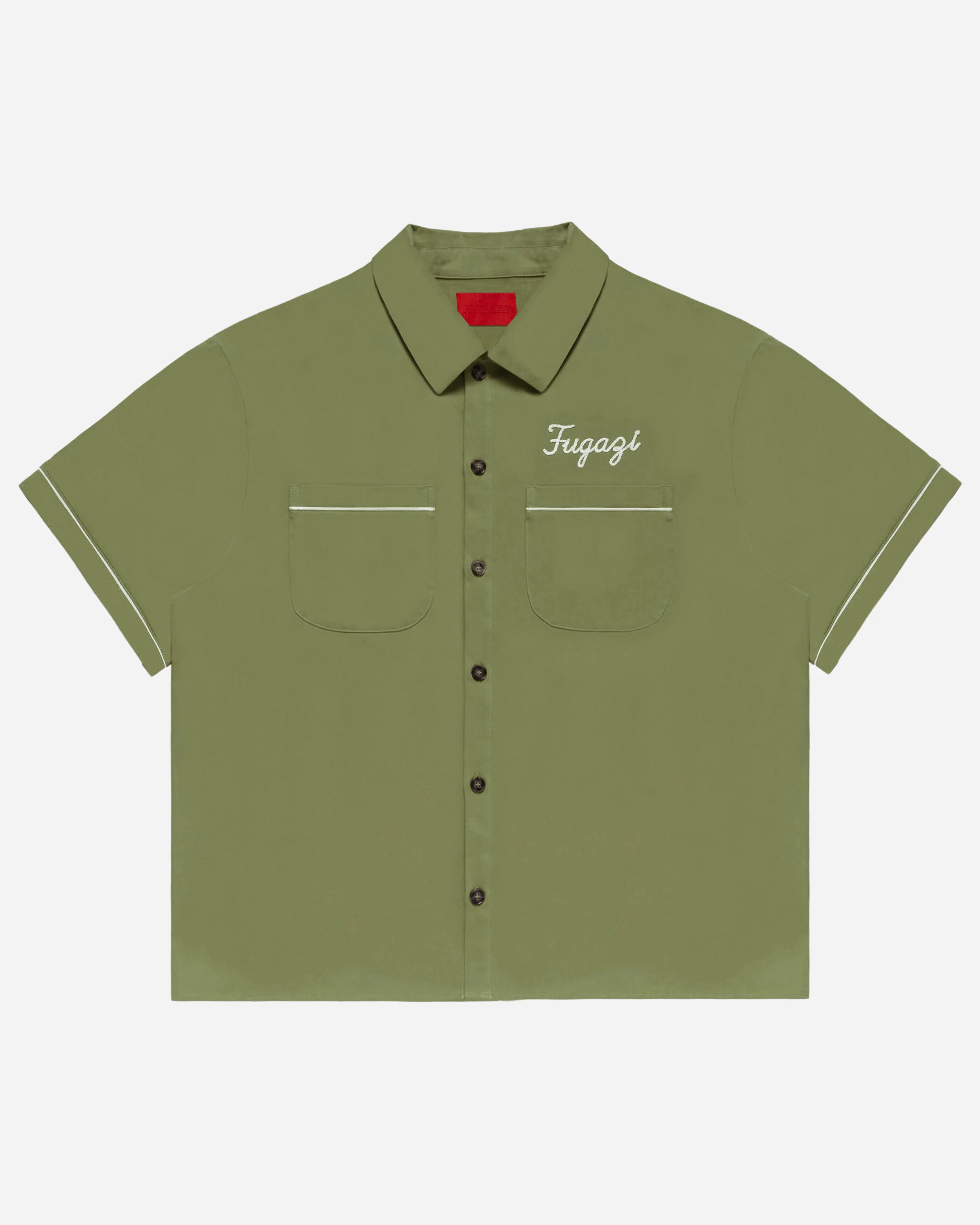 Willful Infringement Bowling Shirt Green