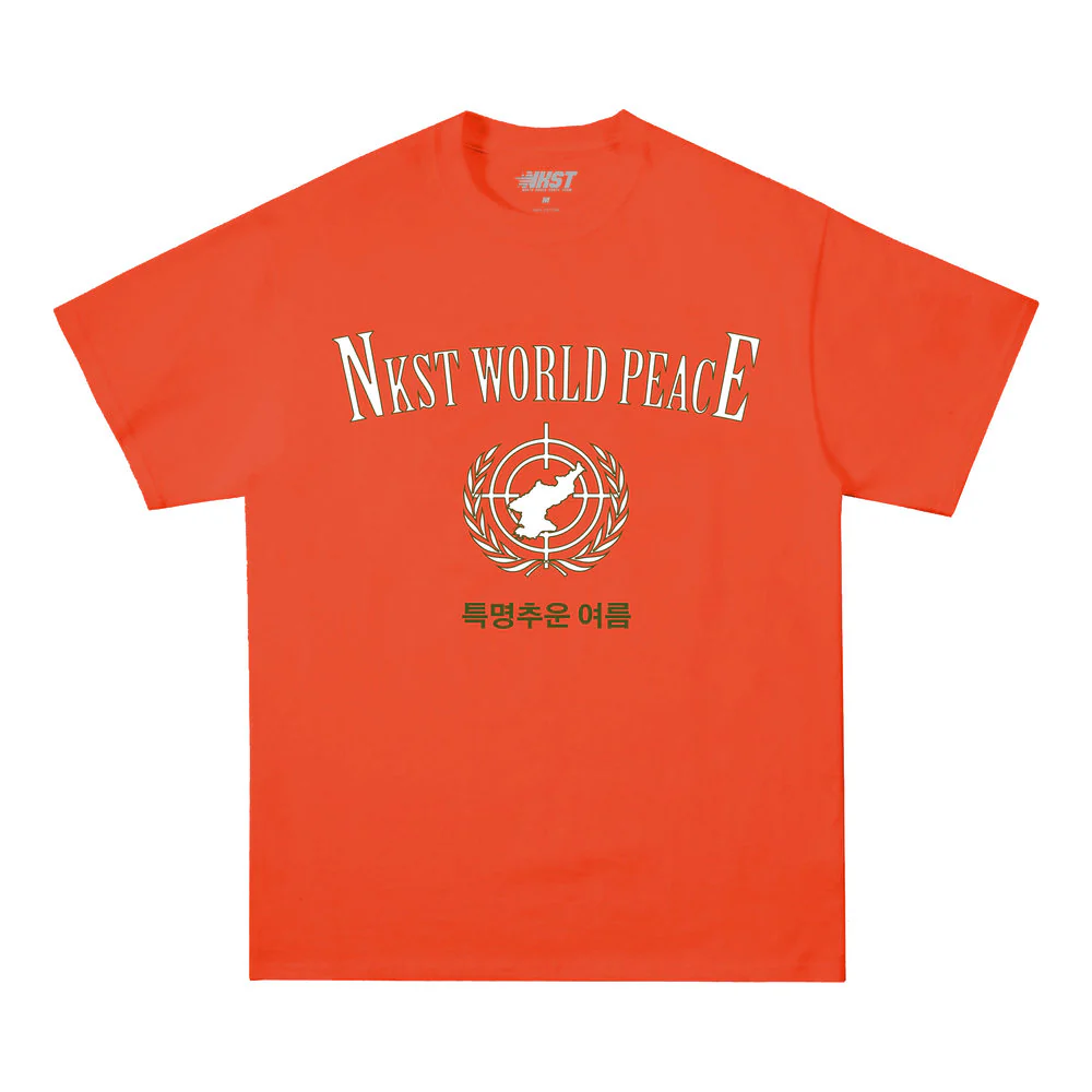 World Peace Tee Thermal Orange
